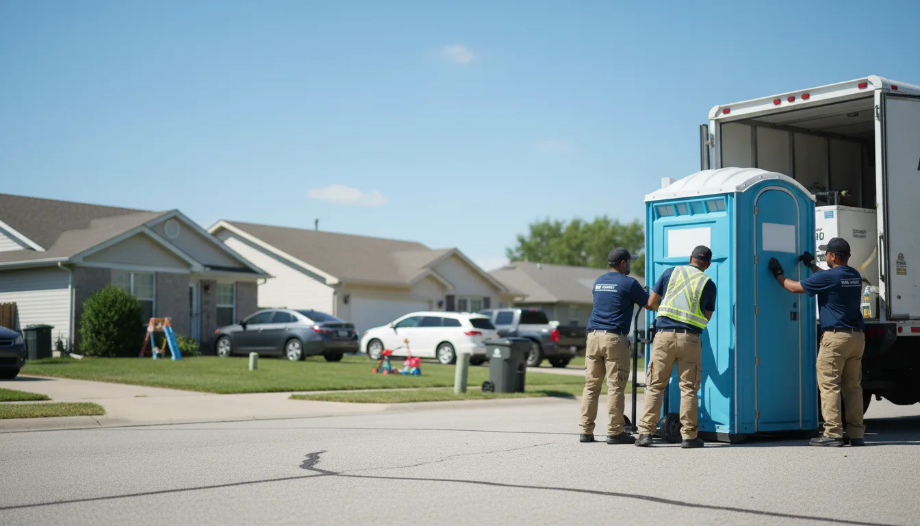 Standard Porta Potty Rentals in Grand Prairie, TX near me